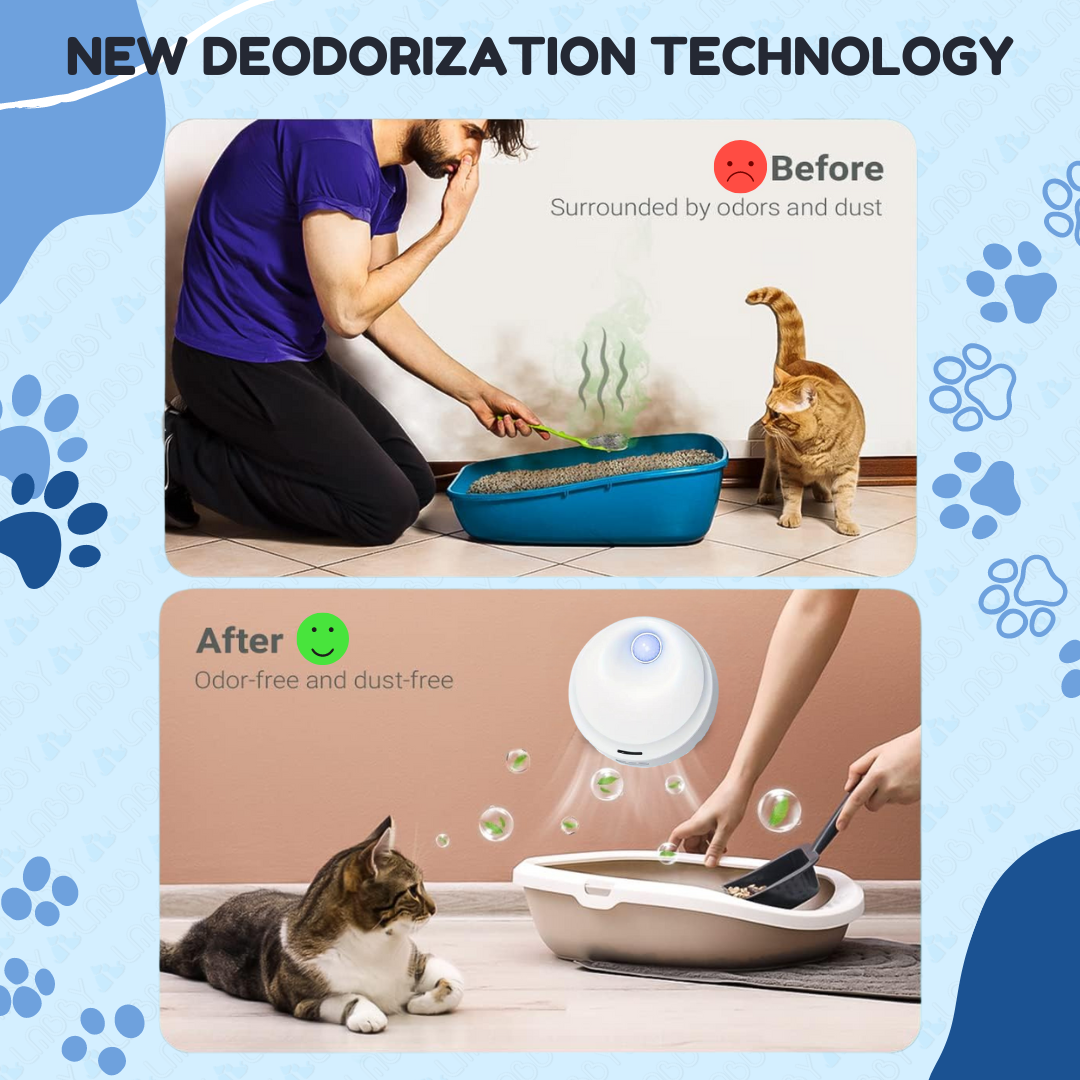 LABBY Cat Litter Smart Deodorizer
